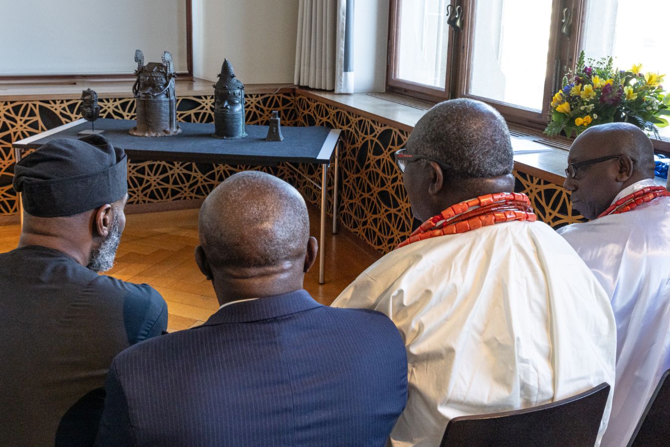 Signing ceremony in the Zurich City Hall on 20 March 2026. (All images: Museum Rietberg, Matthias Willi)